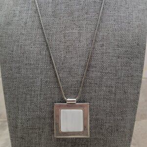 TARGET Metal Square Pendant Necklace **19 in.**